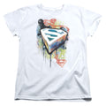 Superman Urban Shields Womens T-Shirt