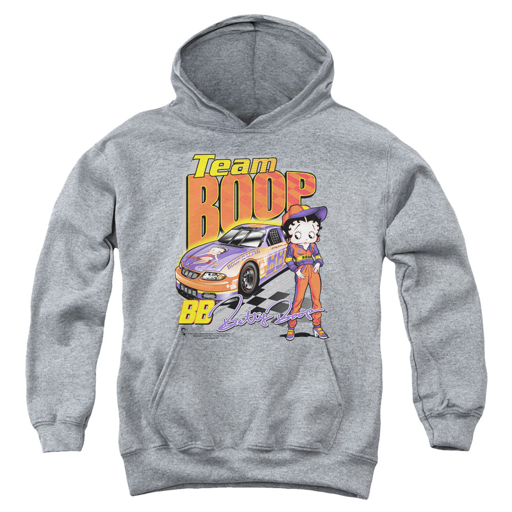 Betty Boop Team Boop Racing Youth Hoodie