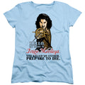 The Princess Bride Hello Light Blue Womens T-Shirt