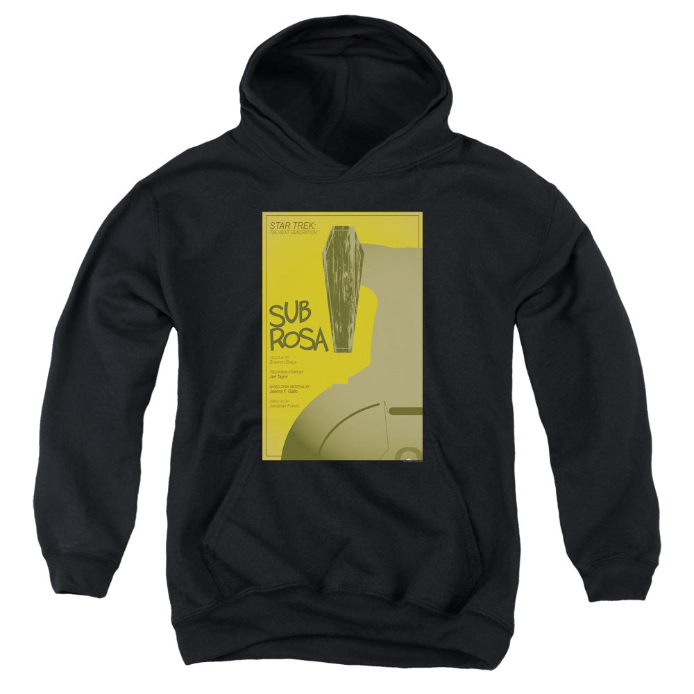Star Trek Sub Rosa Black Youth Hoodie
