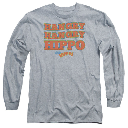 Hungry Hungry Hippos Hangry Long Sleeve T-Shirt