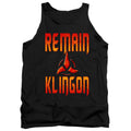 Star Trek Discovery Remain Klingon Tank Top