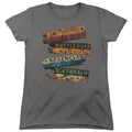 Harry Potter Burnt Banners Womens T-Shirt