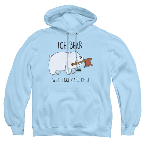 We Bare Bears Ice Bear Will Take Care of It Pullover Hoodie