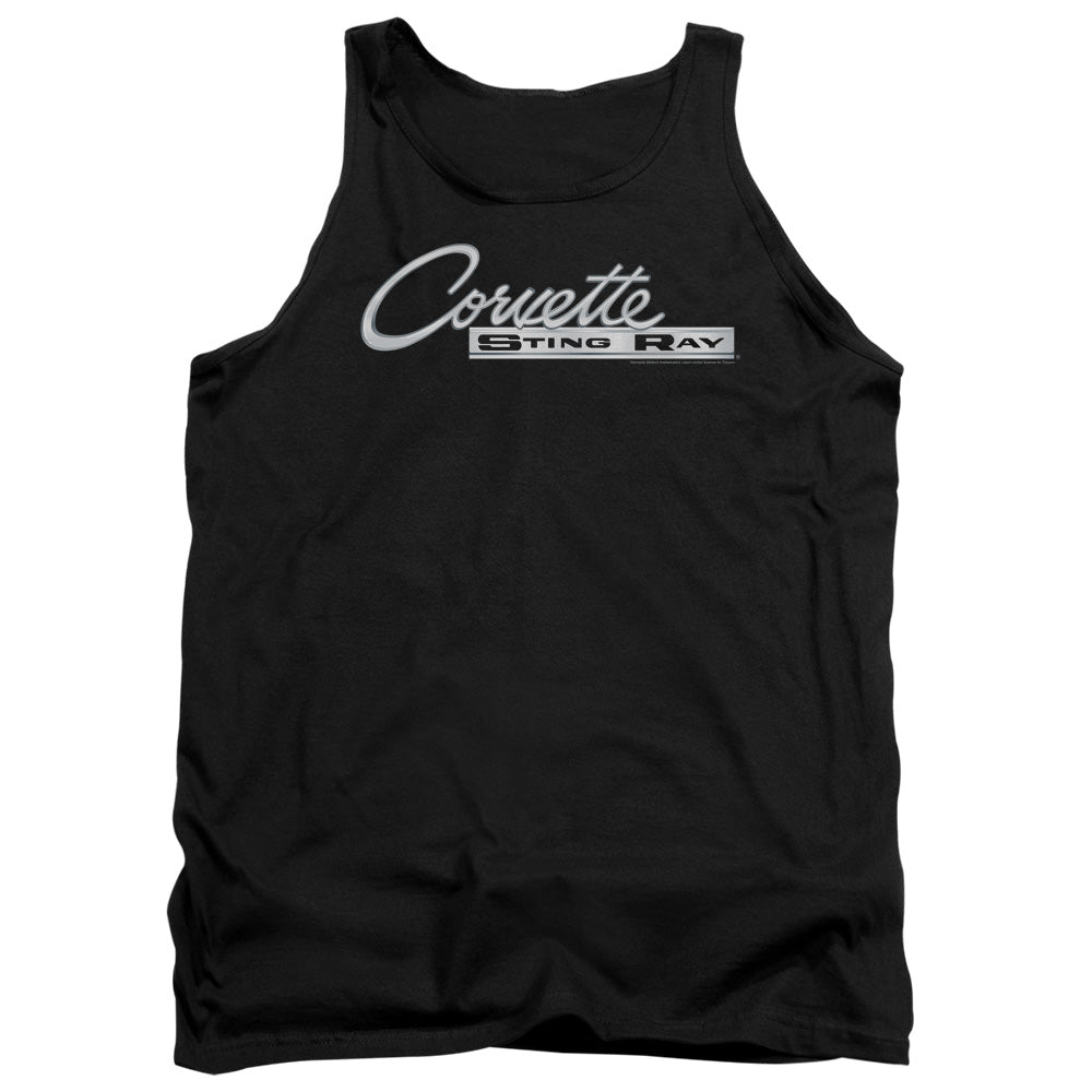 Chevy Chrome Stingray Logo Tank Top