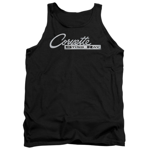 Chevy Chrome Stingray Logo Tank Top