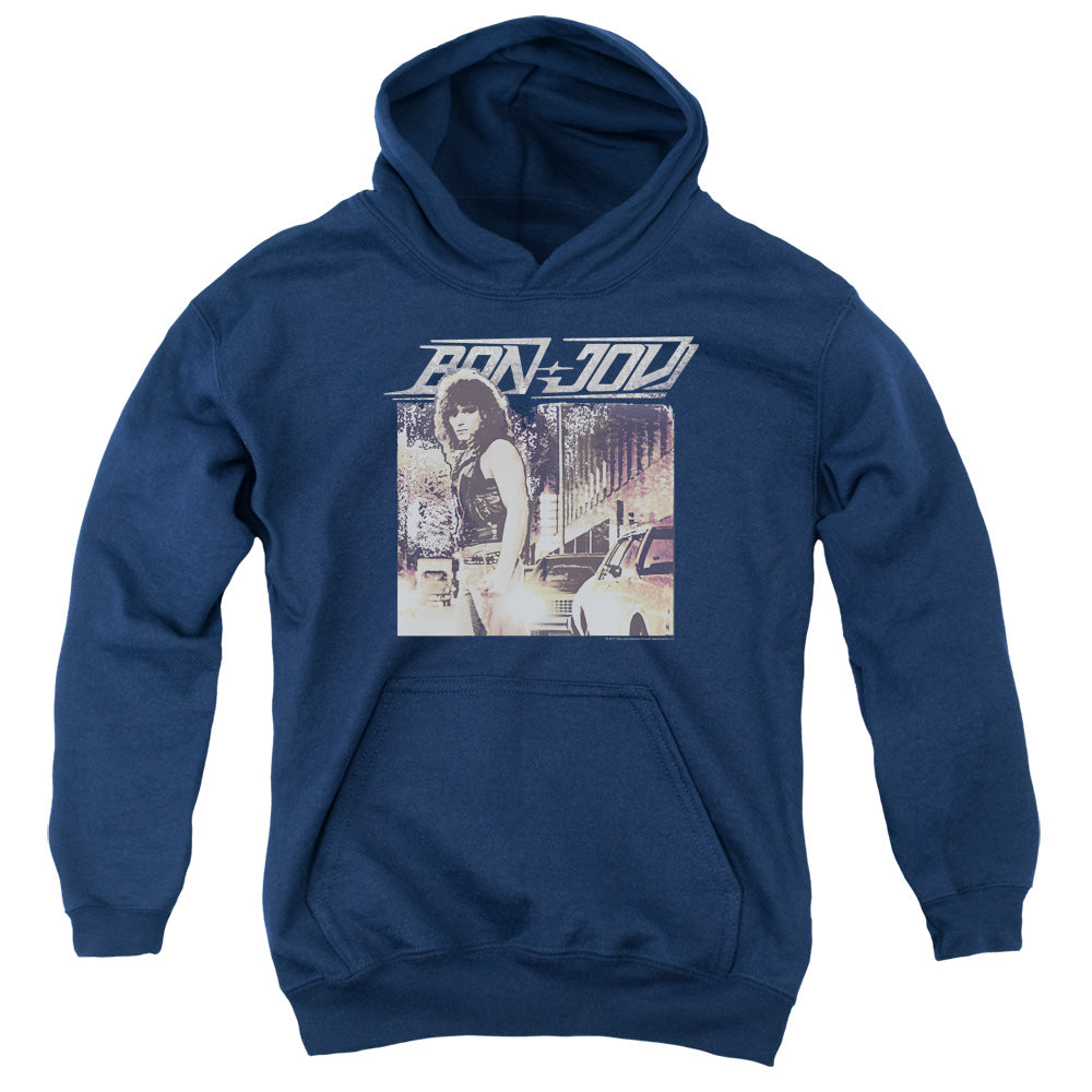 Bon Jovi Runaway Jon Youth Hoodie