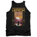 Samurai Jack Sunrise Black Tank Top