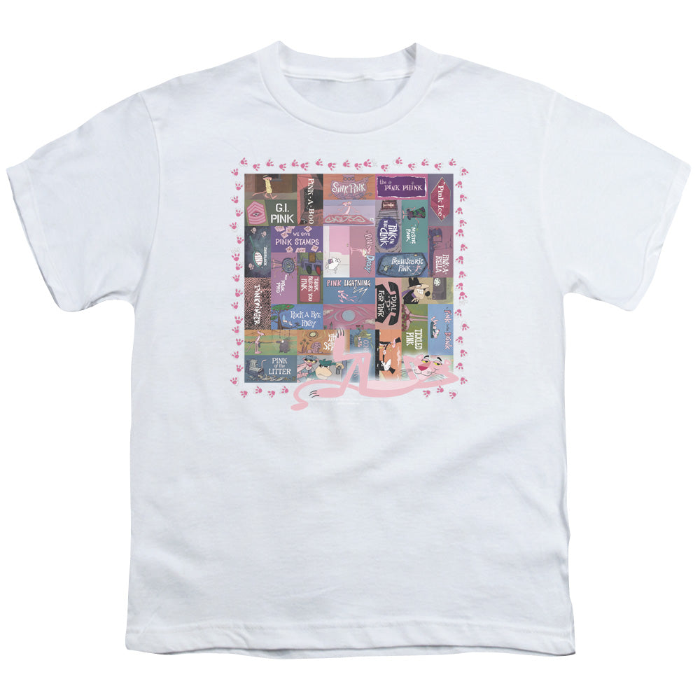 Pink Panther Vintage Titles Youth/Toddler T-Shirt