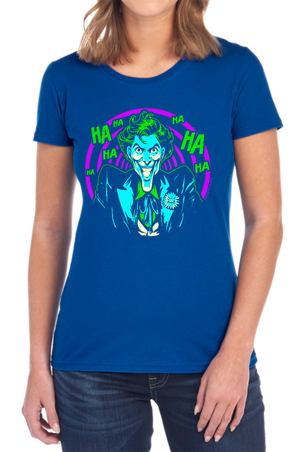 Batman Hahaha Womens T-Shirt