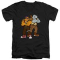 Teenage Mutant Ninja Turtles Bebop and Rocksteady V-Neck T-Shirt