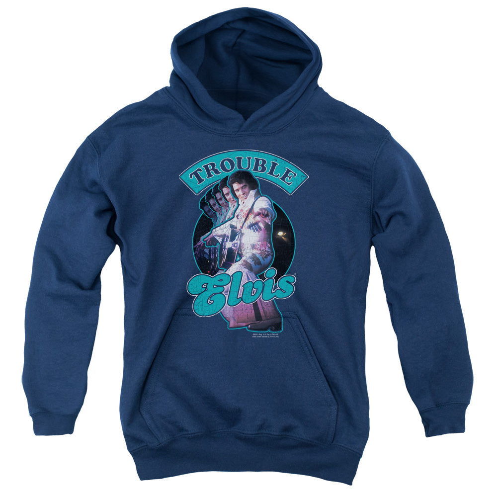 Elvis Presley Total Trouble Youth Hoodie