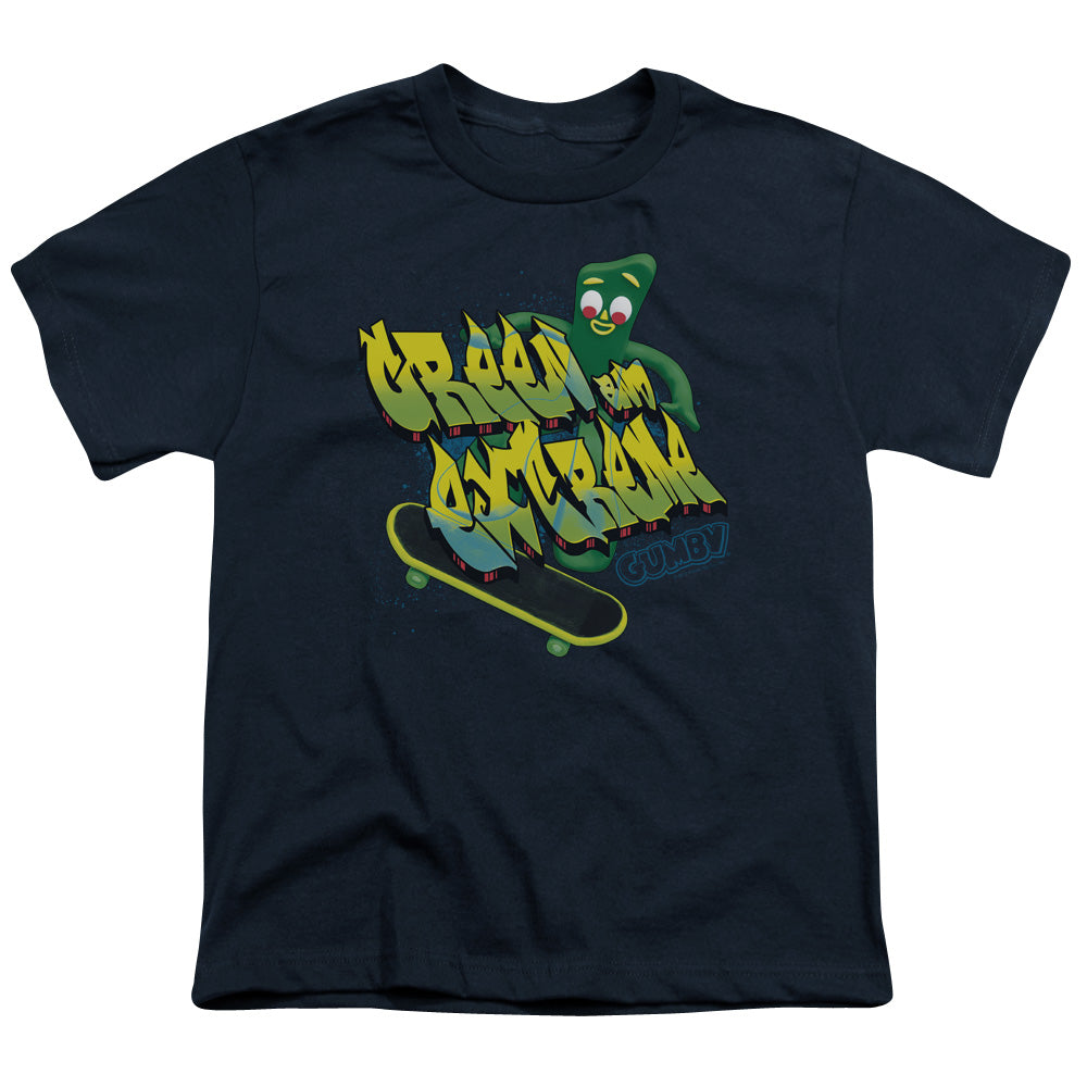 Gumby Green And Extreme Youth/Toddler T-Shirt