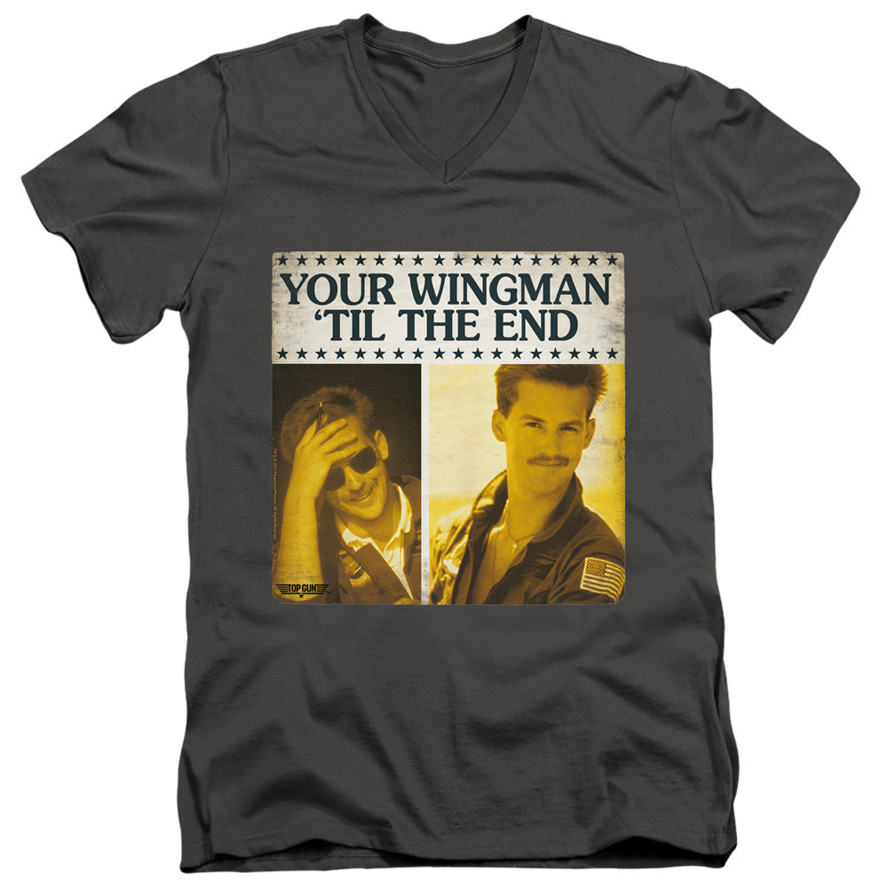 Top Gun Your Wingman Til the End V-Neck T-Shirt