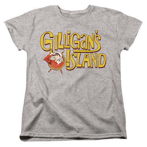 Gilligan's Island Gilligans Logo Womens T-Shirt