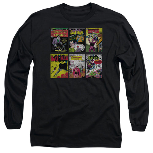 Batman Bm Covers Long Sleeve T-Shirt