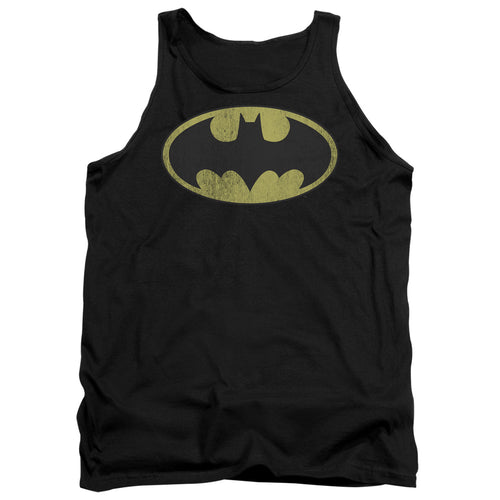 DC Comics Retro Bat Logo Distressed Tank Top