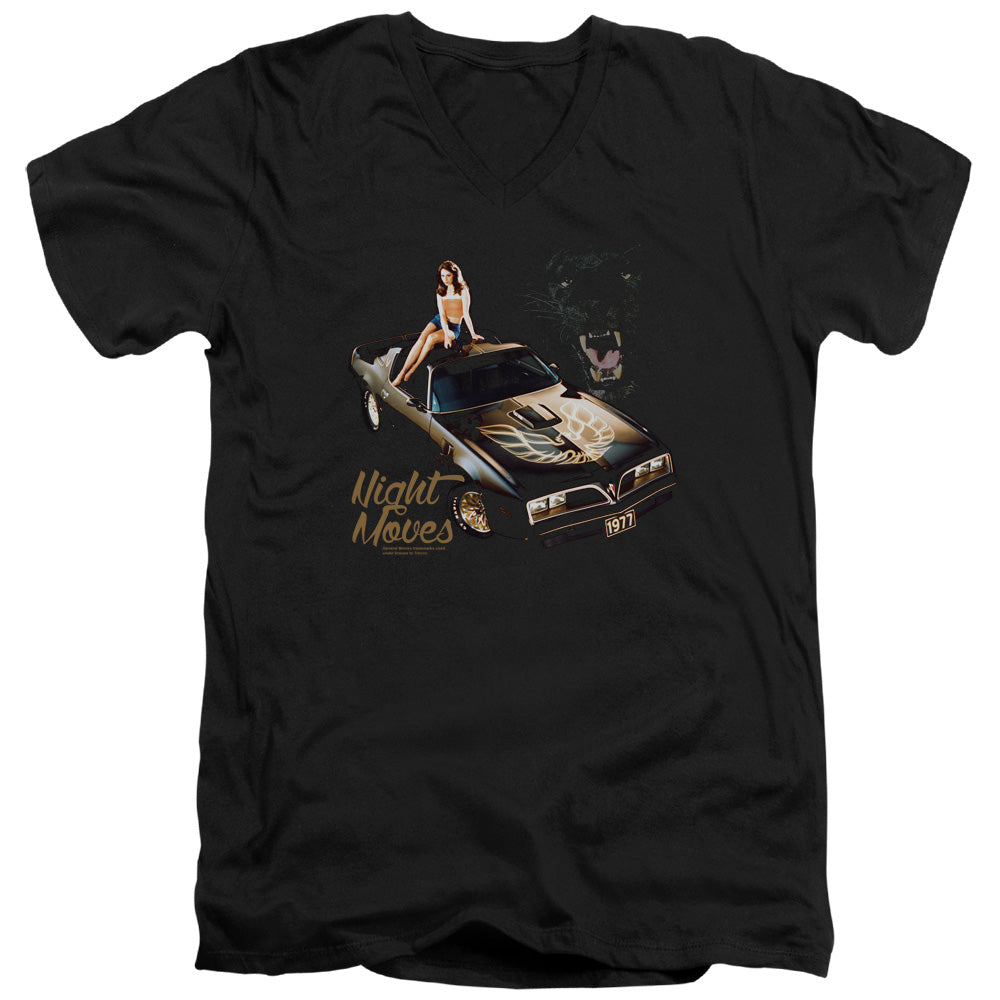 Pontiac Night Moves V-Neck T-Shirt