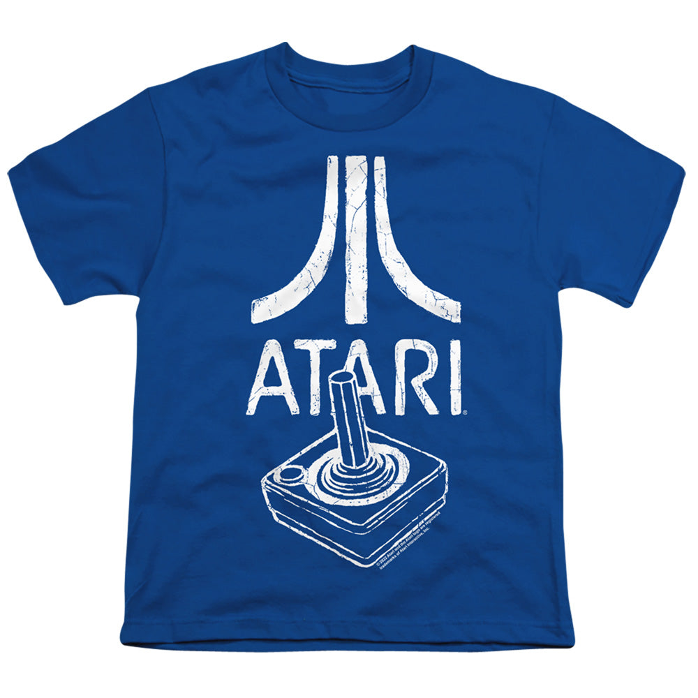 Atari Joystick Logo Royal Blue Youth/Toddler T-Shirt