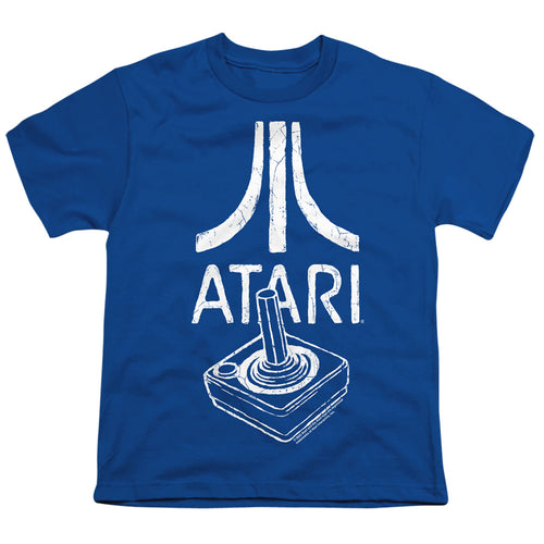 Atari Joystick Logo Royal Blue Youth/Toddler T-Shirt