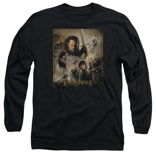 Lord of the Rings Return of the King Poster Long Sleeve T-Shirt