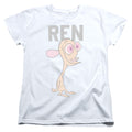 Ren and Stimpy Collegiate Ren Womens T-Shirt