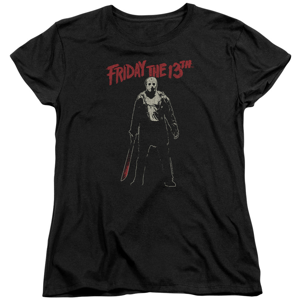Friday the 13th Chchch Ahahah Womens T-Shirt