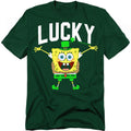 Spongebob Squarepants St. Patrick's Day Lucky Bob T-Shirt