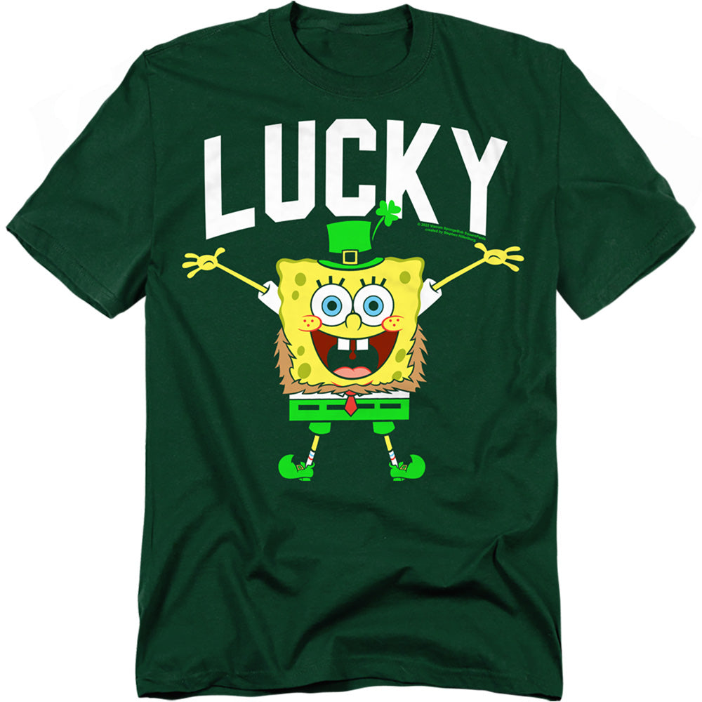Spongebob Squarepants St. Patrick's Day Lucky Bob T-Shirt