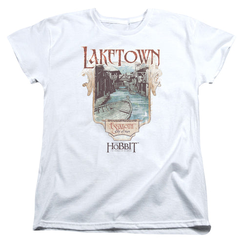 The Hobbit Laketown Womens T-Shirt