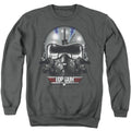 Top Gun Iceman Helmet Crewneck Sweatshirt