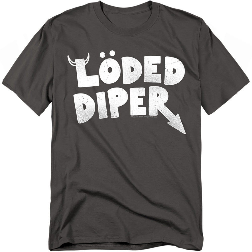 Diary of a Wimpy Kid Loded Diper Distressed Logo T-Shirt