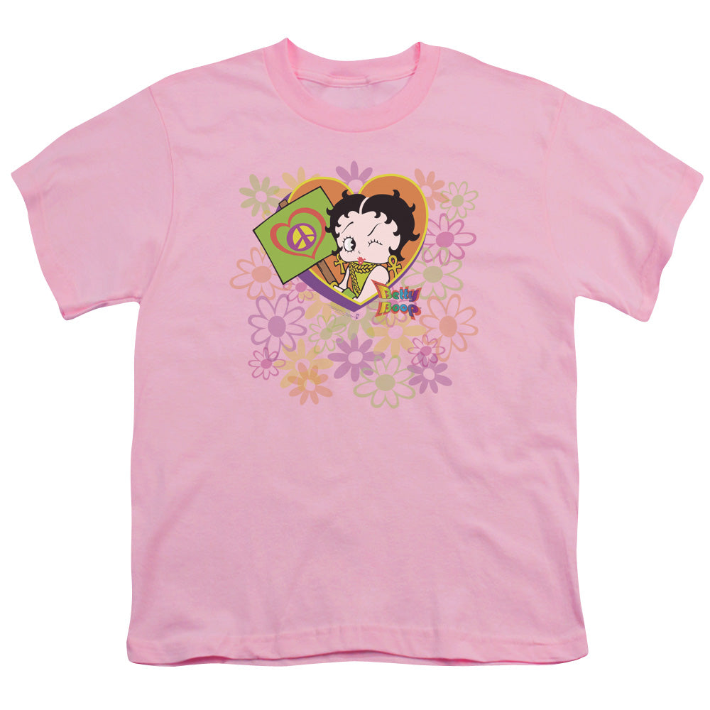 Betty Boop Peace Love and Boop Youth/Toddler T-Shirt