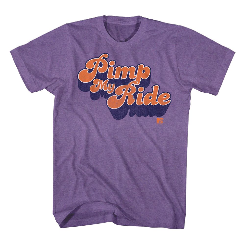 Pimp My Ride MTV t-shirt in purple heather