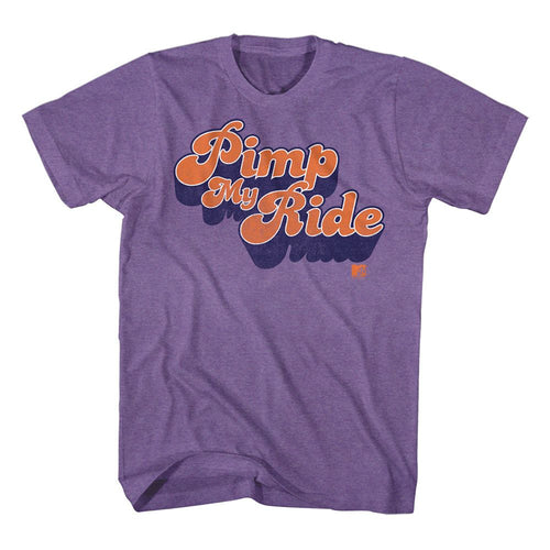 Pimp My Ride MTV t-shirt in purple heather