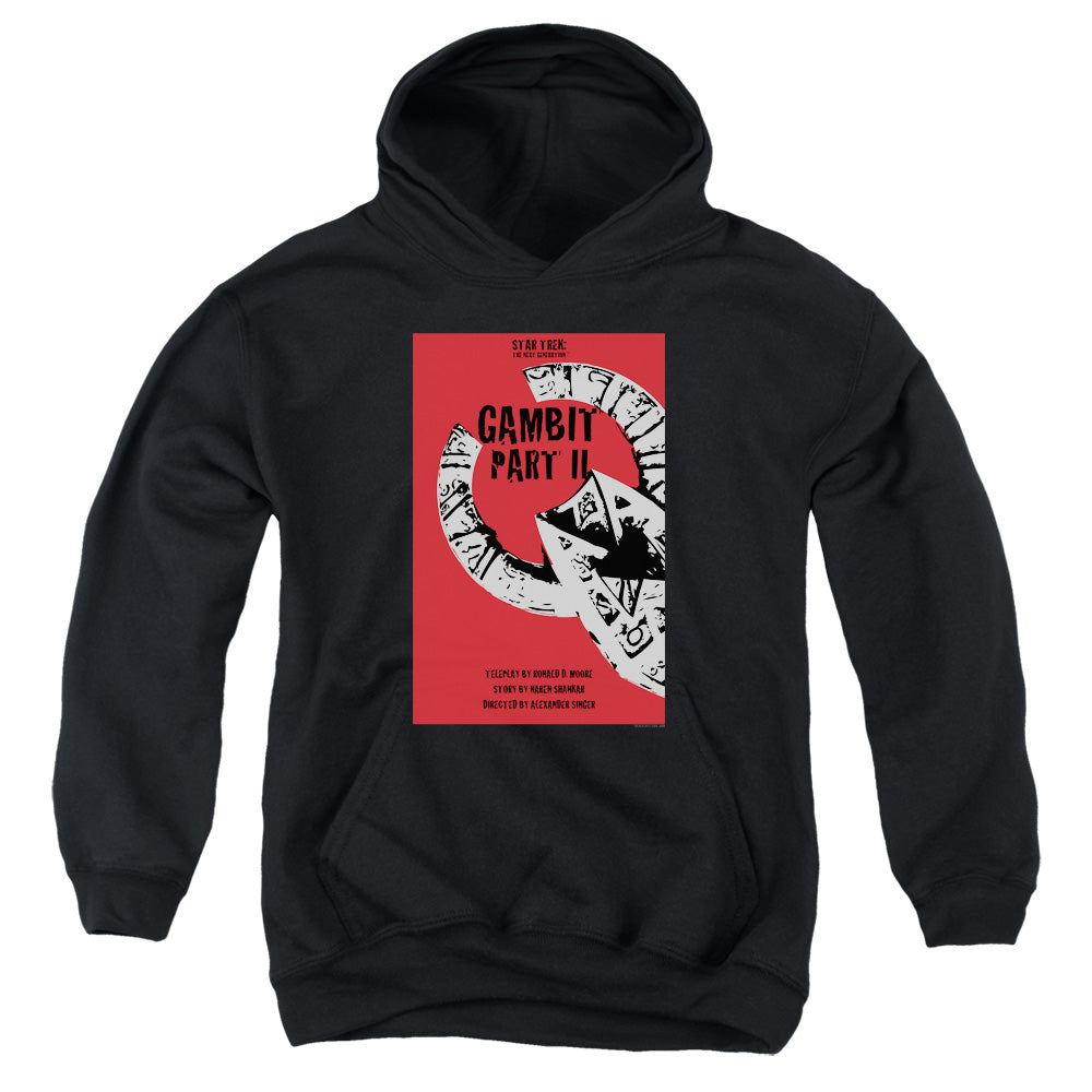 Star Trek Gambit Part II Black Youth Hoodie