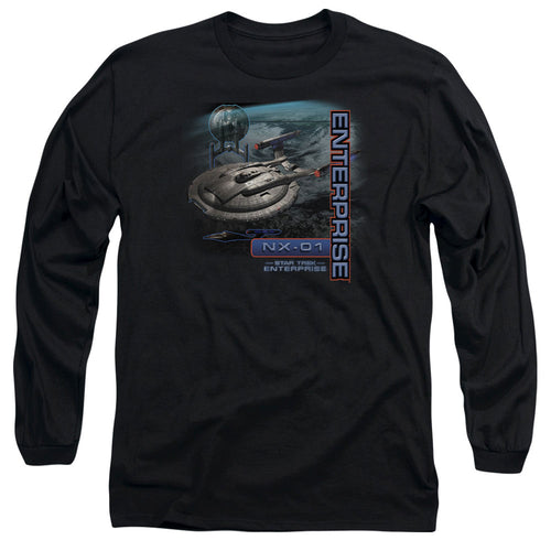 Star Trek Enterprise NX-01 Long Sleeve T-Shirt