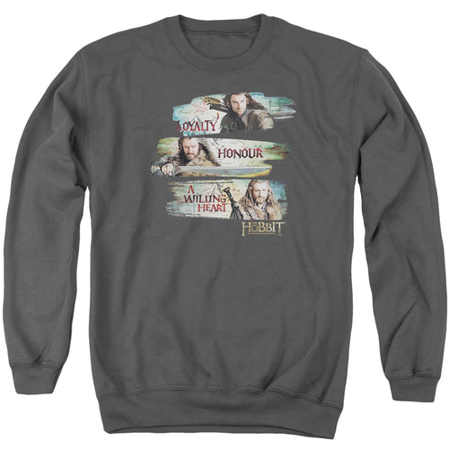 The Hobbit Loyalty and Honour Crewneck Sweatshirt
