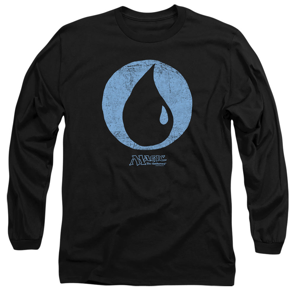 Magic the Gathering Blue Symbol Long Sleeve T-Shirt
