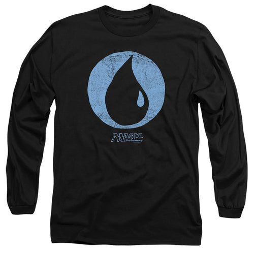 Magic the Gathering Blue Symbol Long Sleeve T-Shirt