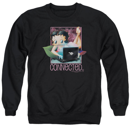 Betty Boop Connected Crewneck Sweatshirt