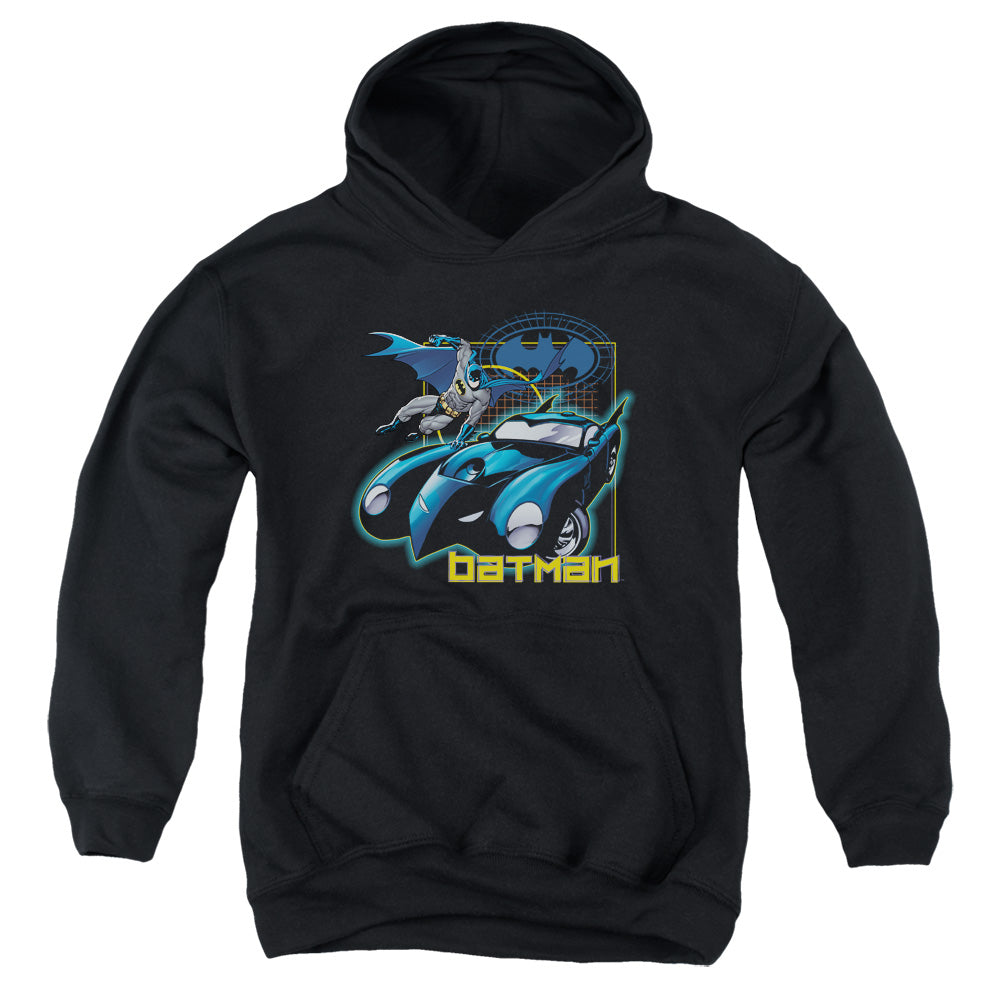 Batman Nice Wheels Youth Hoodie