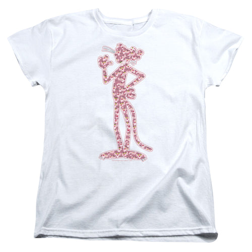 Pink Panther Heads Womens T-Shirt
