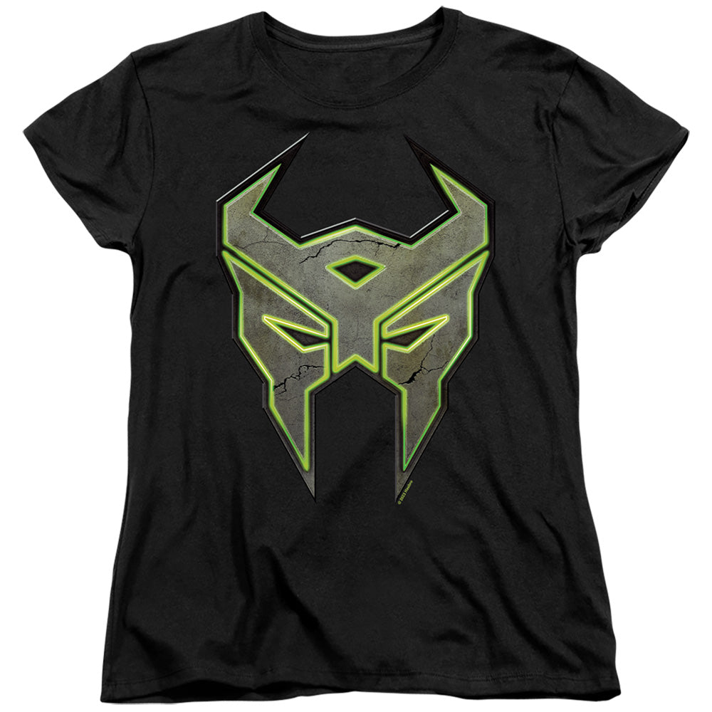 Transformers Glowing Terrorcon Logo Womens T-Shirt