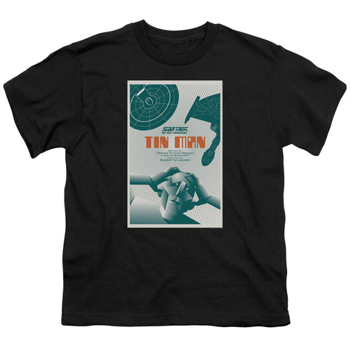 Star Trek Tin Man Black Youth/Toddler T-Shirt