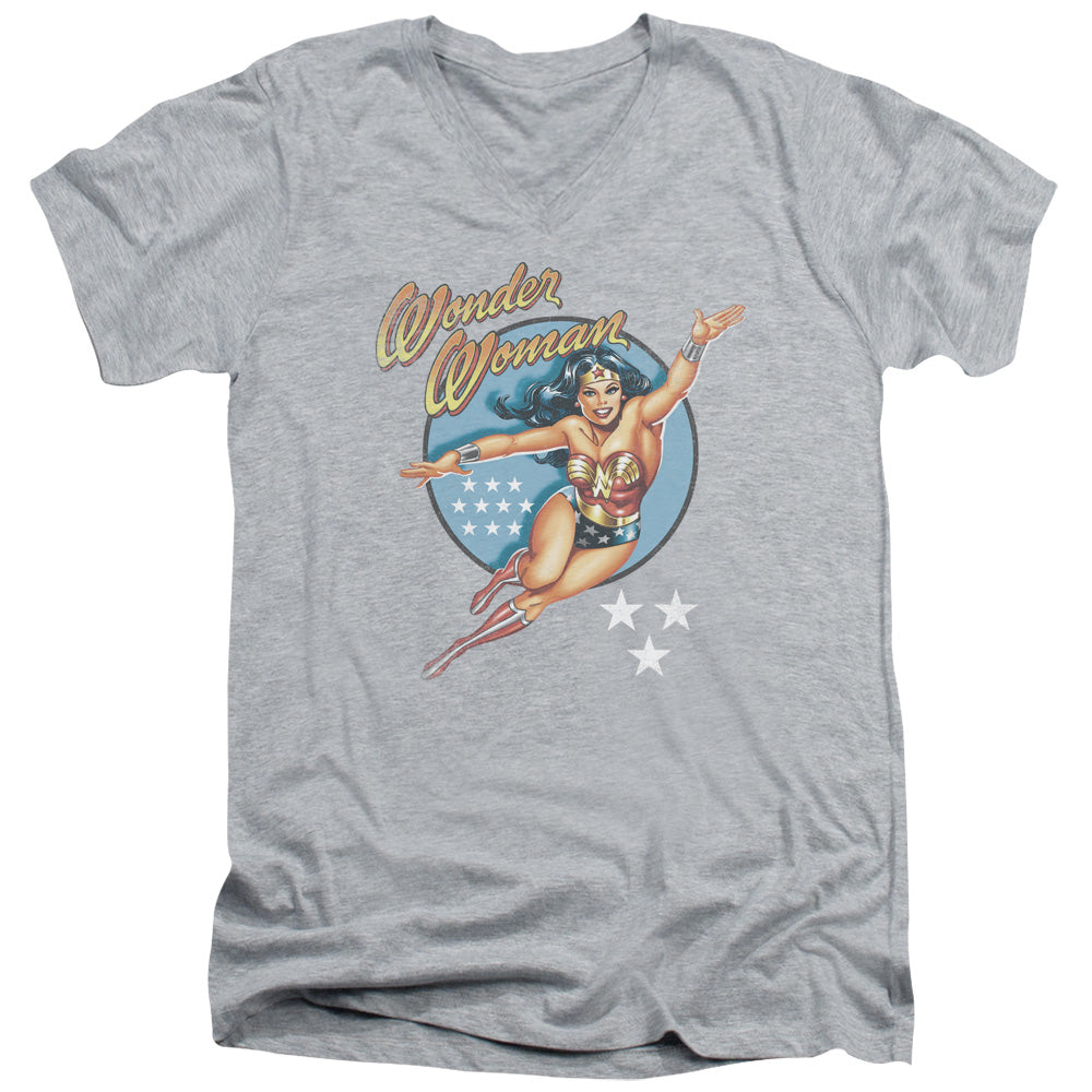 DC Comics Wonder Woman Vintage V-Neck T-Shirt