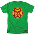 Transformers Rescue Bots Logo Kelly Green T-Shirt