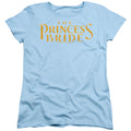The Princess Bride Logo Light Blue Womens T-Shirt