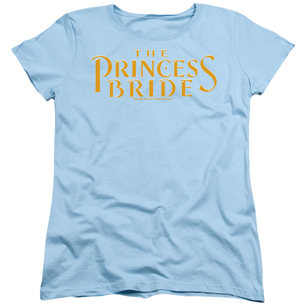 The Princess Bride Logo Light Blue Womens T-Shirt
