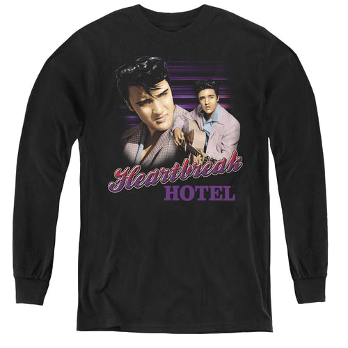 Elvis Presley Heartbreak Hotel Youth Long Sleeve T-Shirt